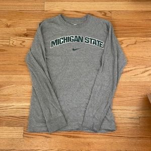 nike michigan state long sleeve